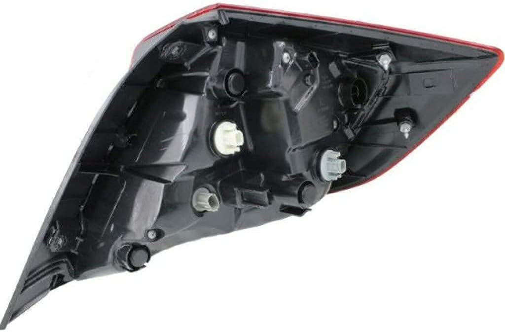 For 2018-2021 Honda Accord Tail Light Assembly Passenger Side W30114