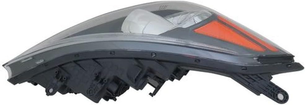 Passenger Halogen Headlight with LED Position J939045