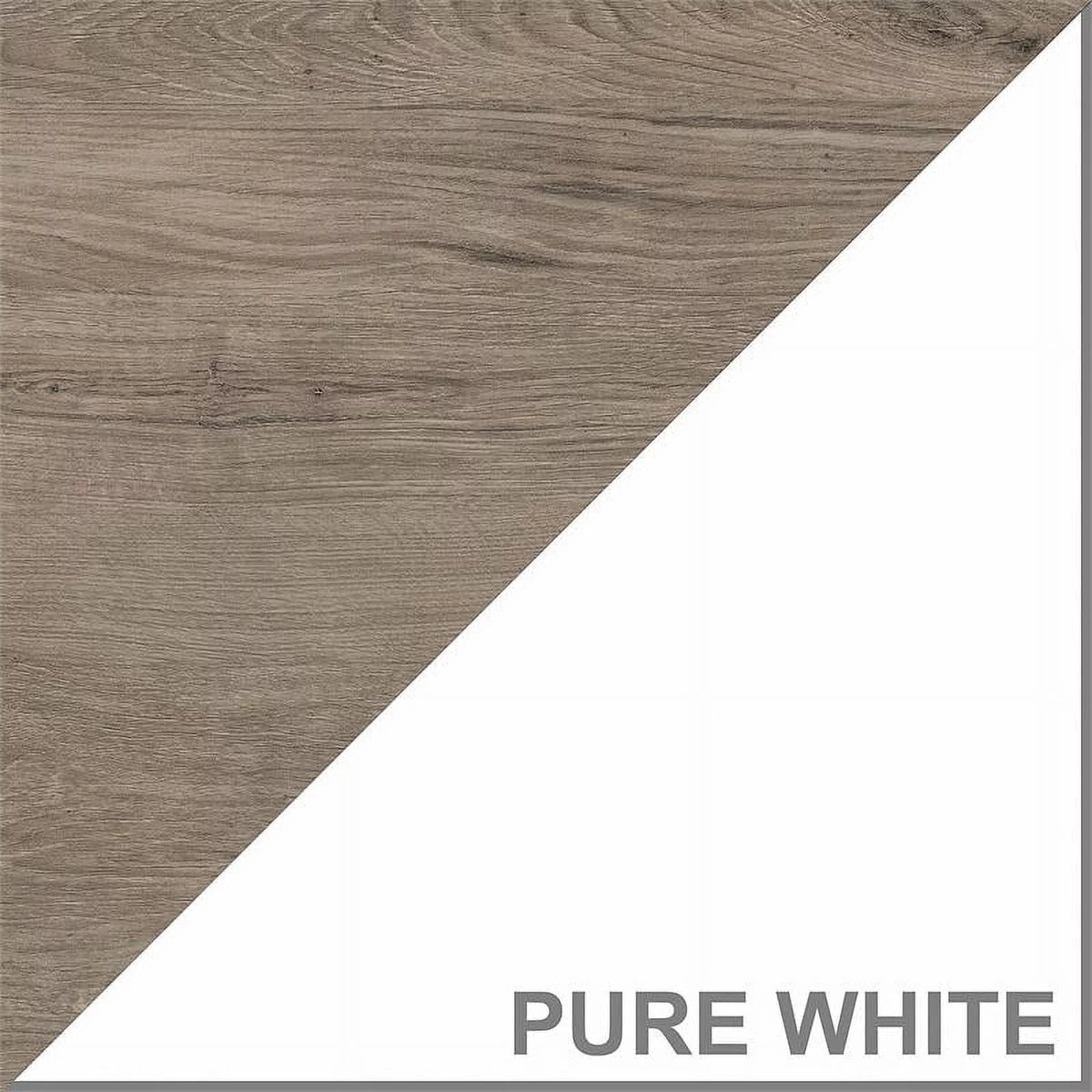 White and Gray Engineered Wood Coffee Table with End Tables N53214