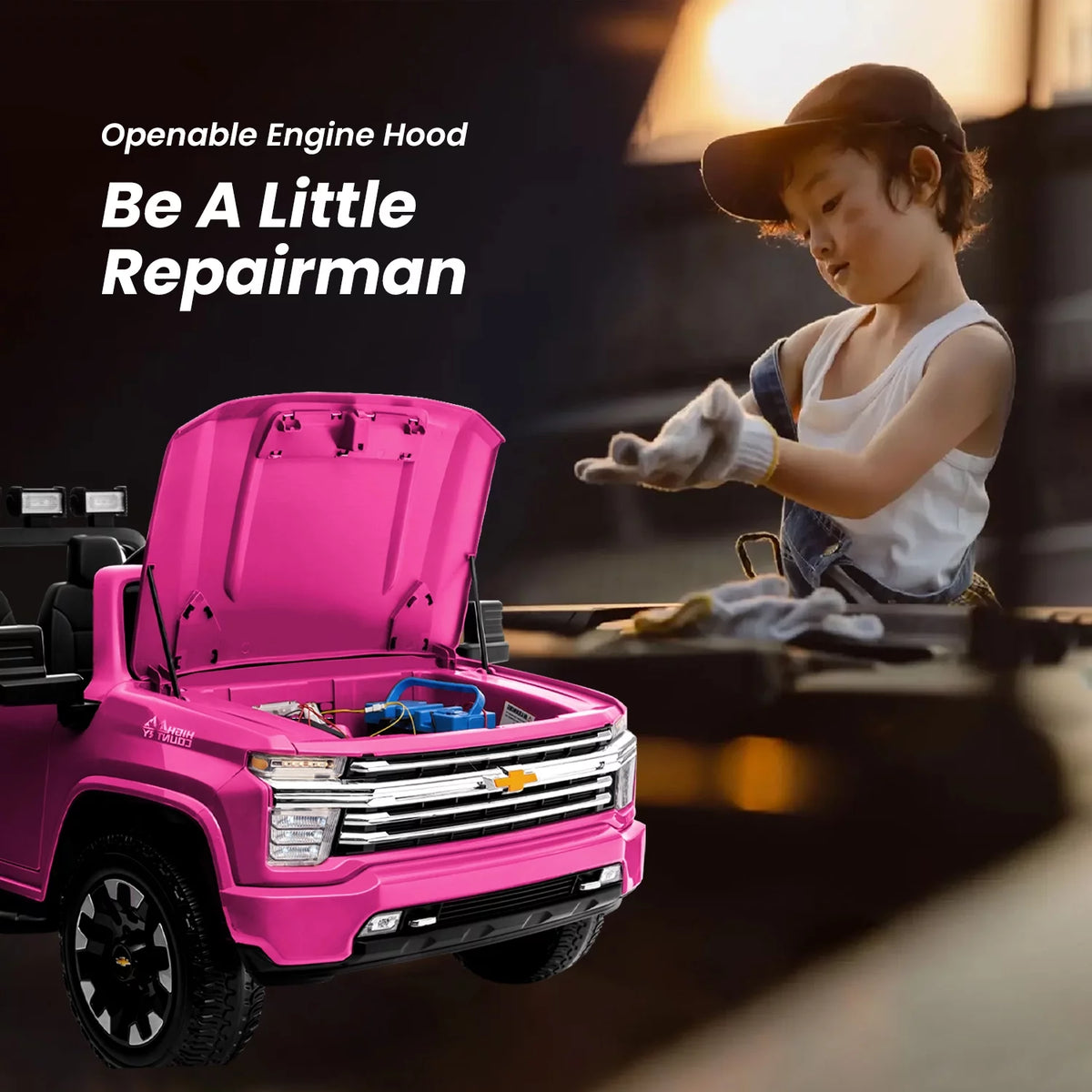 24V Ride on Car 2 Seater with Remote Control D21971