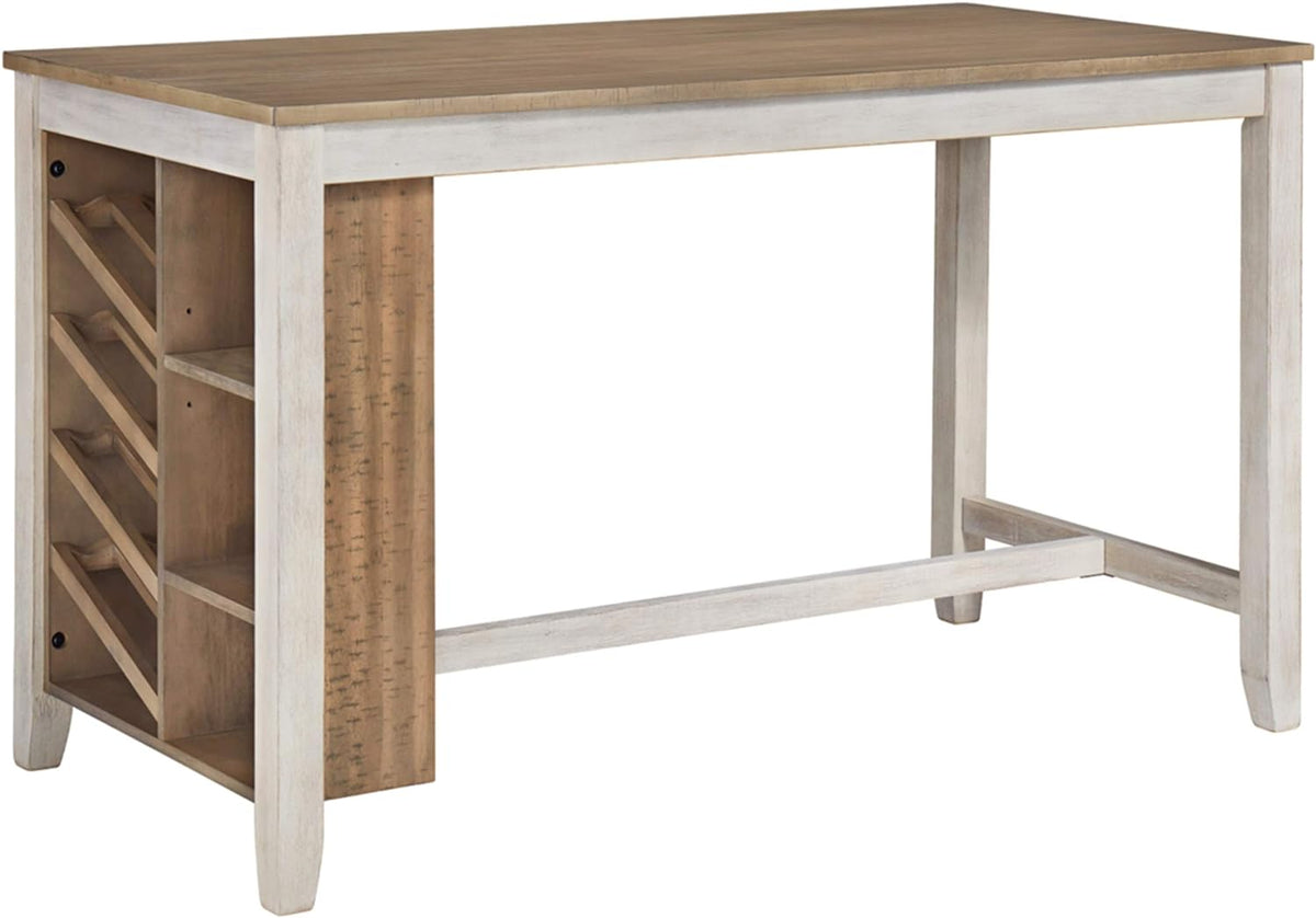 Counter Height Dining Table with Storage Q5233