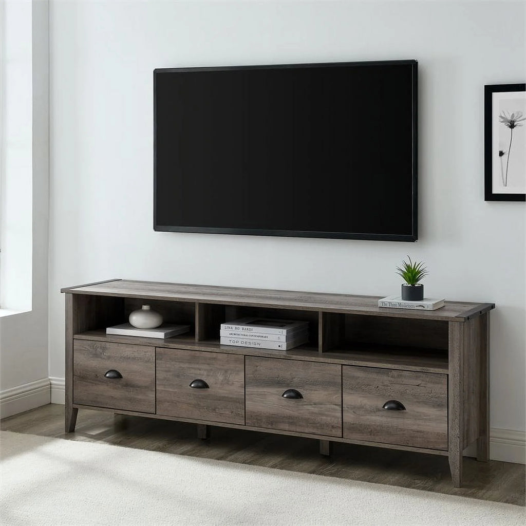 70" 4-Drawer TV Stand F628