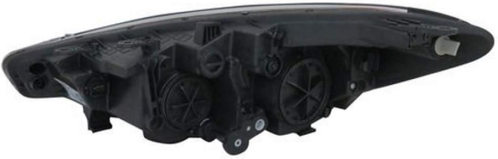 Passenger Halogen Headlight with LED Position J939045