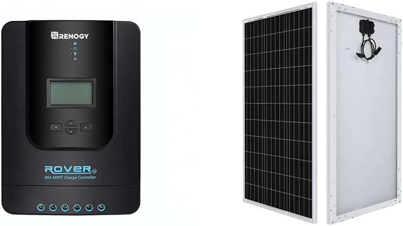 40 Amp MPPT Solar Charge Controller LCD Display Solar Panel Regulator N70577