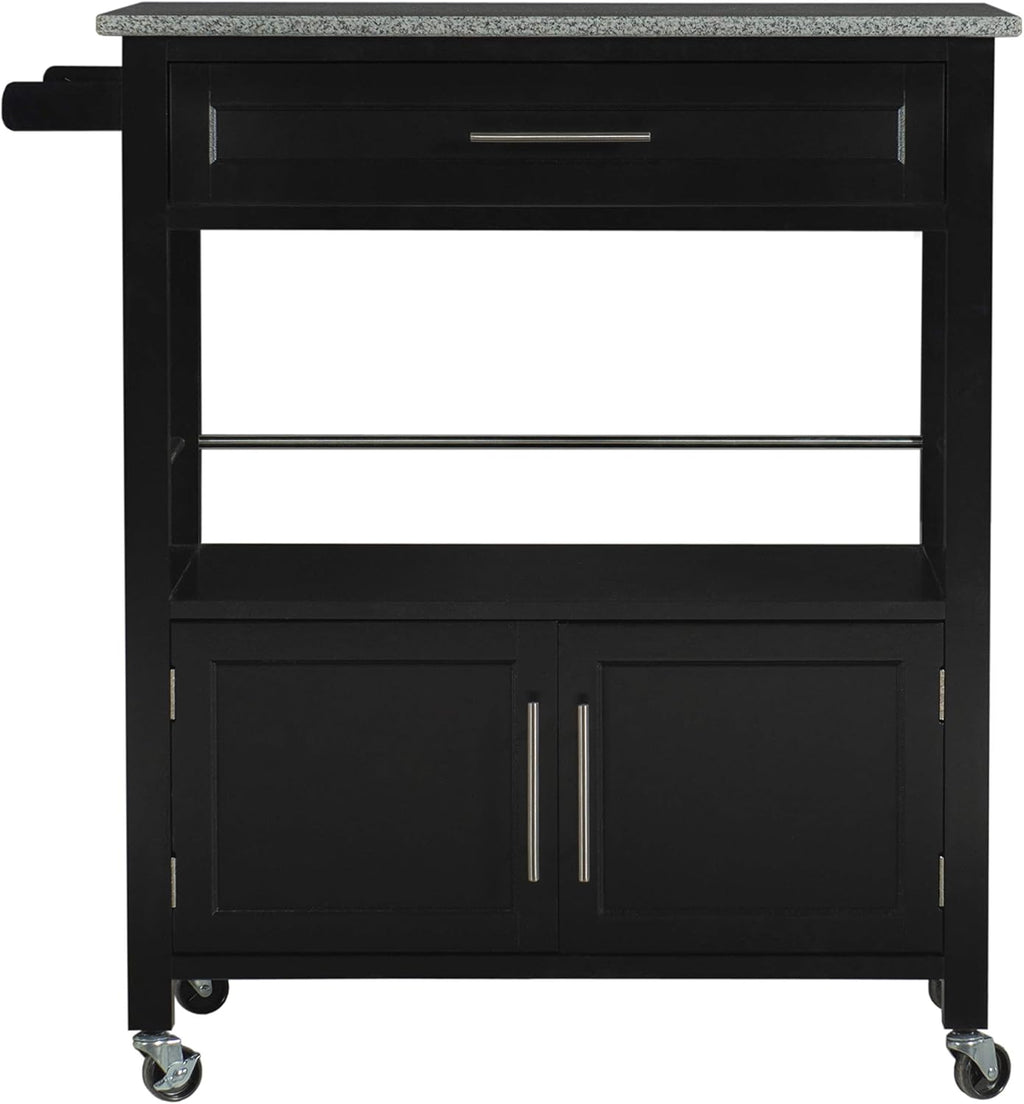 Black Kitchen Cart P808627