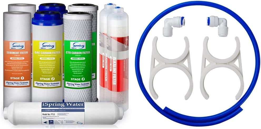 Reverse Osmosis Water Filter Replacement Cartridge Pack Set O36787