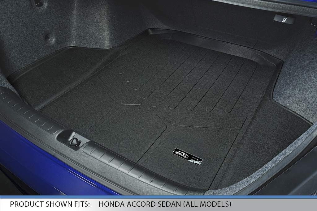 Black Cargo Trunk Liner Floor Mat for 2018-2022 Honda Accord I7947