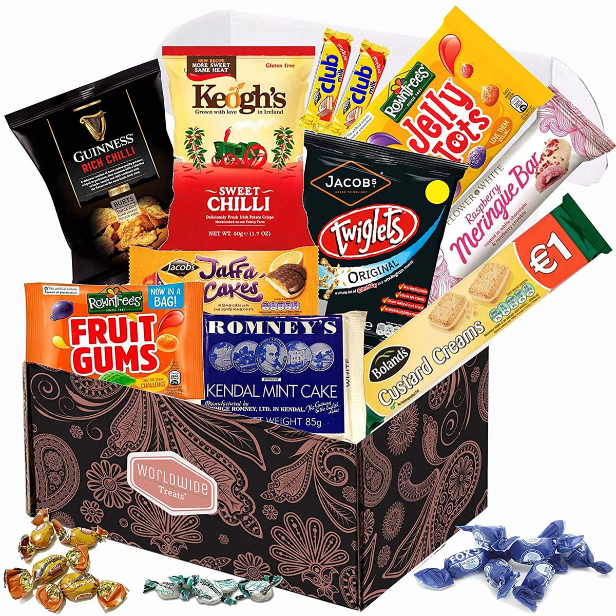 Snacks Mix Care Package Gift Box Assortment P54622