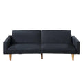 Black Fabric Adjustable Sofa Z406