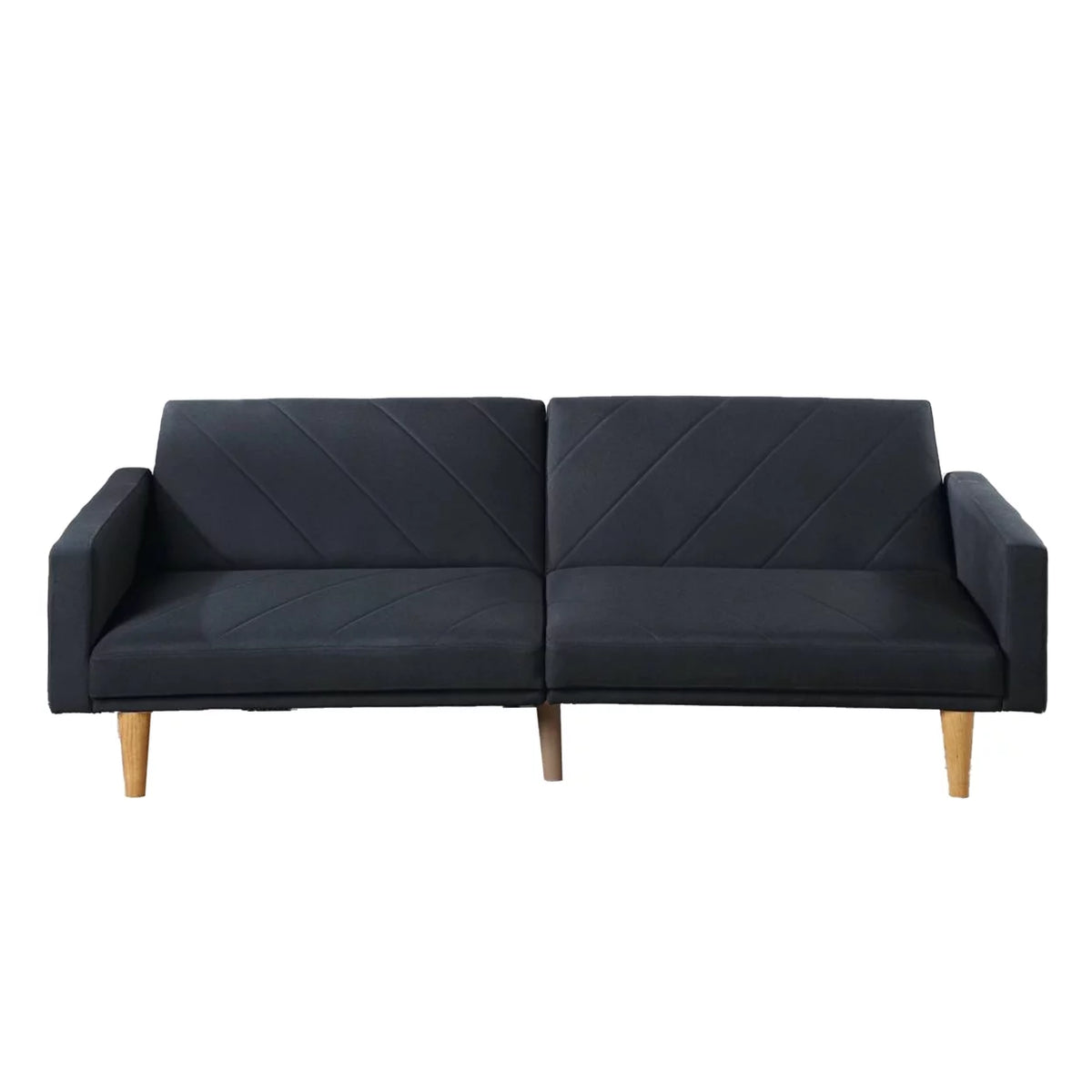 Black Fabric Adjustable Sofa Z406