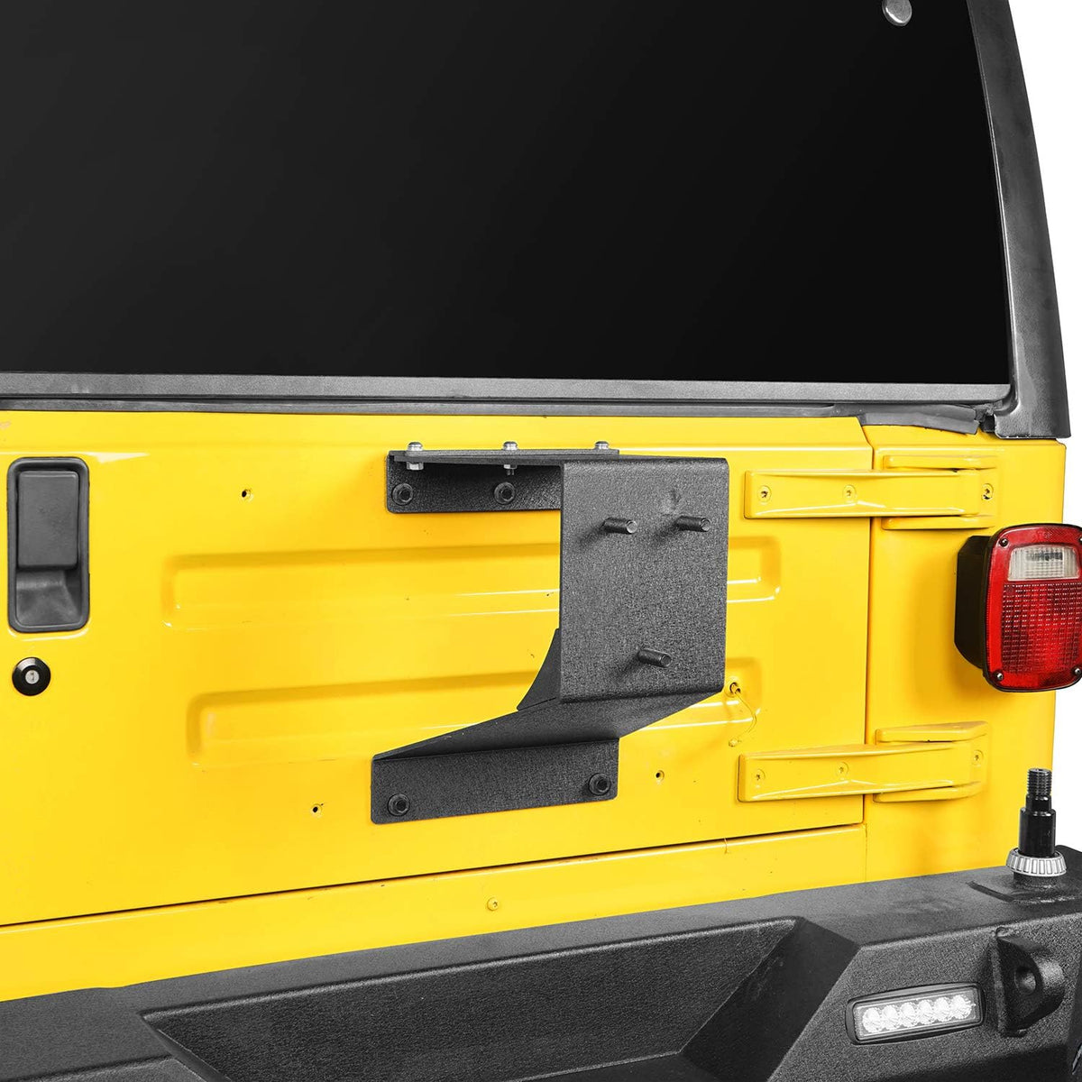 Texture Steel Tailgate Spare Tire Carrier Mount Pack of 2 B597