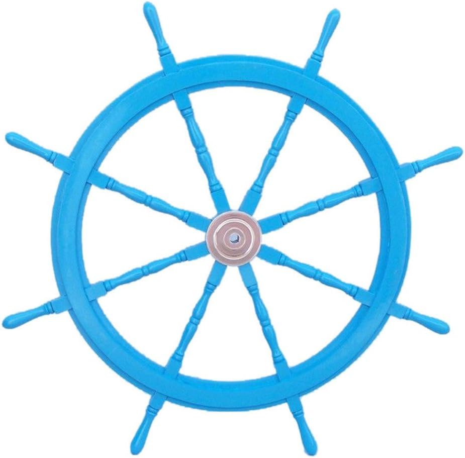 Decorative Wood and Brass Ship Wheel 24 Pack of 2 H851