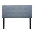 Queen Bay Blue Tufted Headboard M842