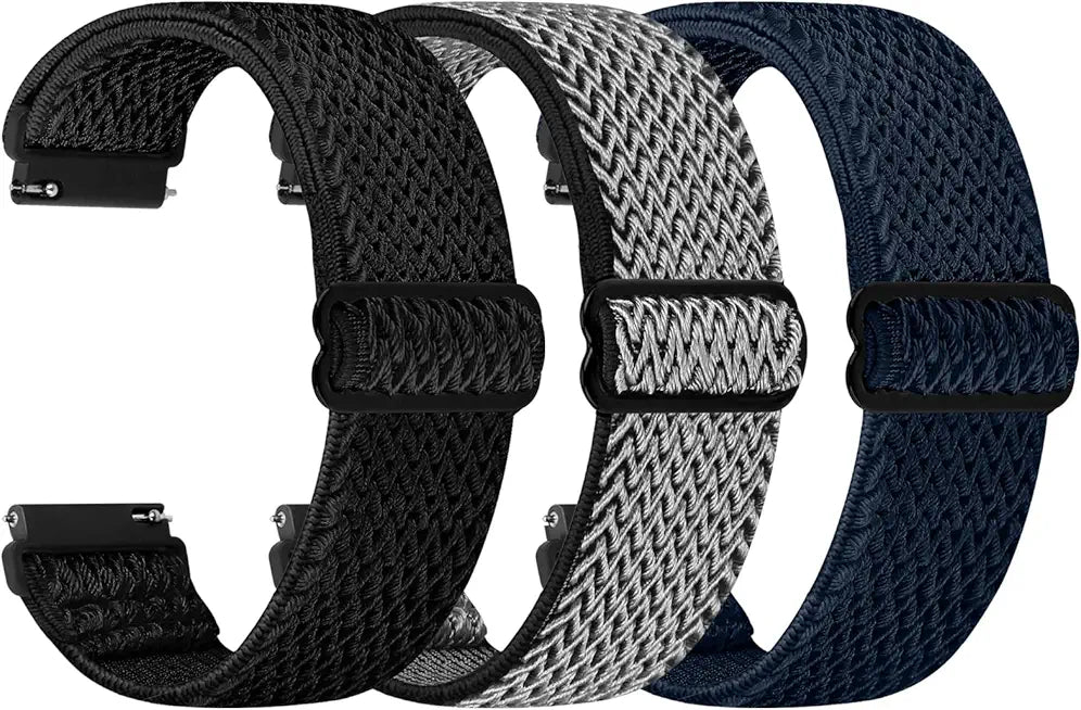 Quick Release Watch Band 18mm 19mm 20mm 22mm 24mm Elastic Nylon Watch Straps K793974