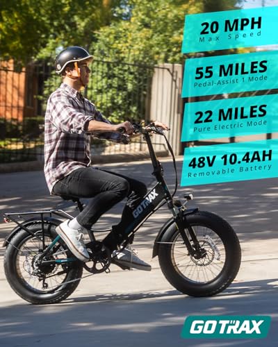 20" Folding Electric Bike with 48V Battery, 500W, 7-Speed B3994