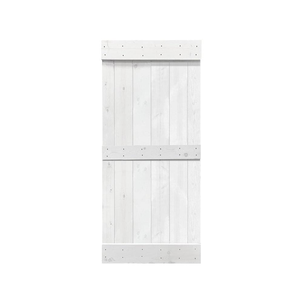 Stained Solid Wood Interior Sliding Barn Door - Colonial Maple - 36 x 84 B782062