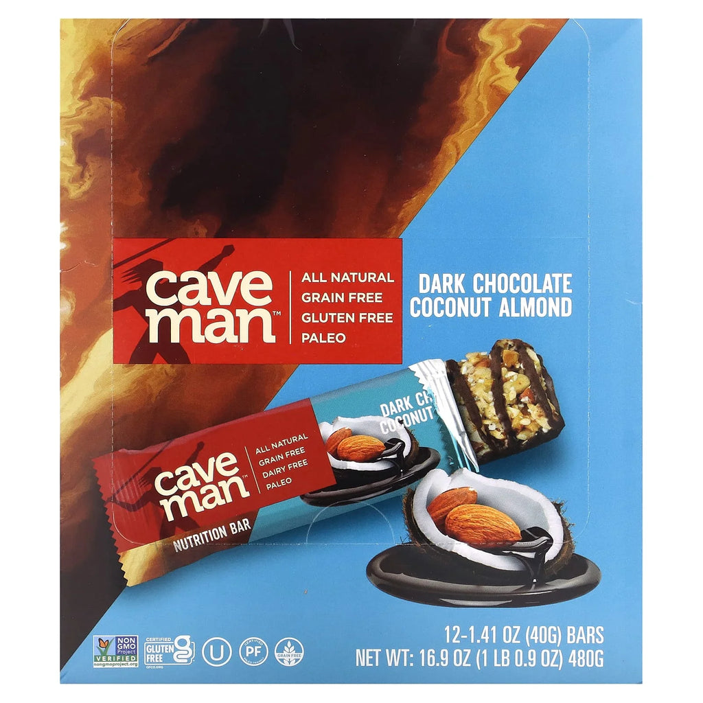 Dark Chocolate Almond Coconut Nutrition Bars -- 12 M428328