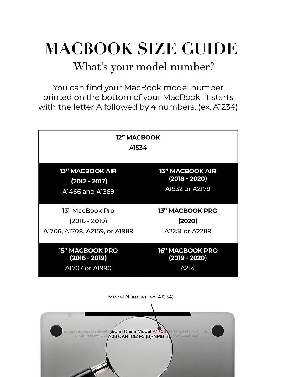 Faux Crocodile MacBook Case W208452