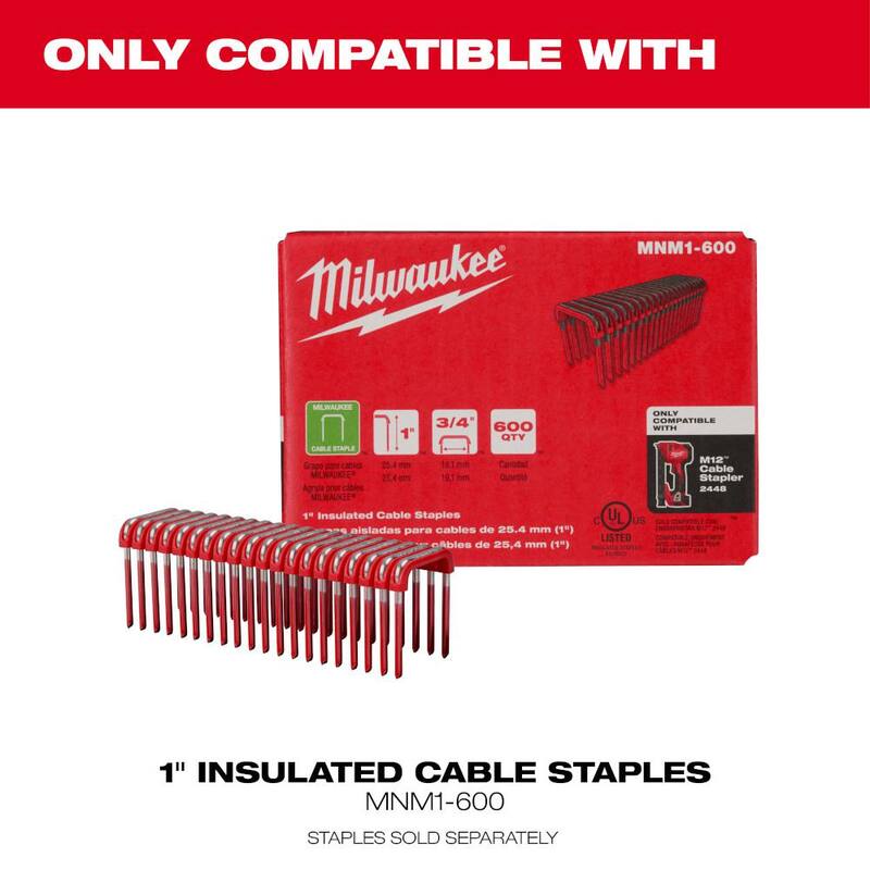 12-Volt Cordless Cable Stapler N8851