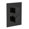 Black Thermostatic Trim with Volume Control Y113
