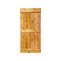 Stained Solid Wood Interior Sliding Barn Door - Colonial Maple - 36 x 84 B782062