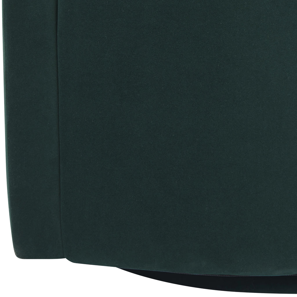 Green Velvet Swivel Accent Chair M157376