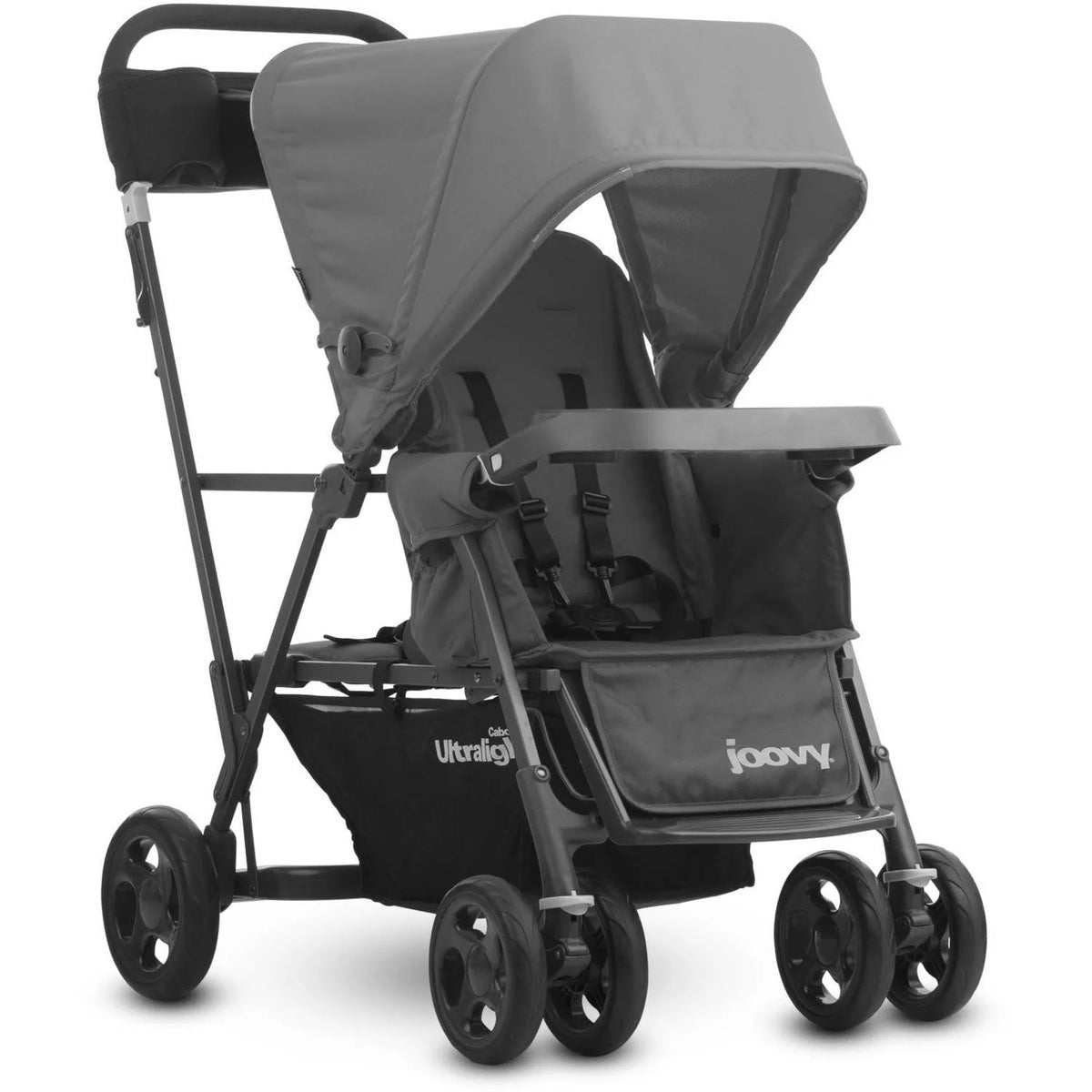 Black Stand-On Tandem Stroller U385152