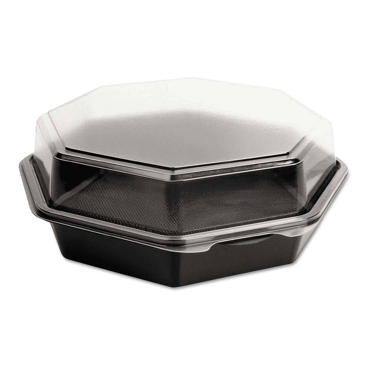 Black/Clear 42oz Containers, 100/Carton R7255