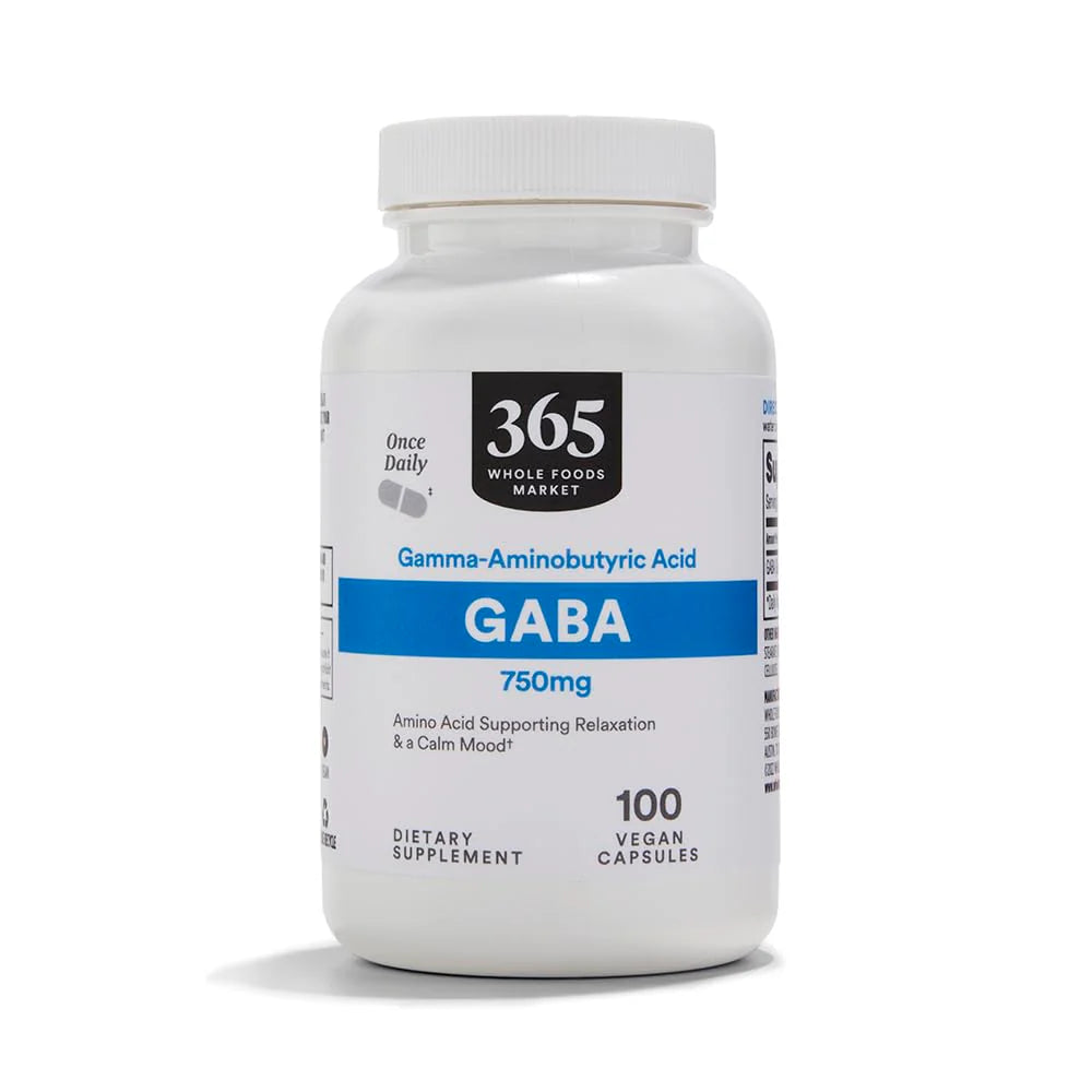 Gaba 750Mg 100 Vegetarian Capsules E74292