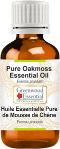 Oakmoss Essential Oil Steam Distilled 100ml (3.38 oz) O28345