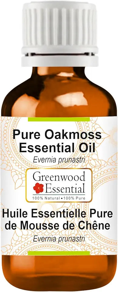 Oakmoss Essential Oil Steam Distilled 100ml (3.38 oz) O28345