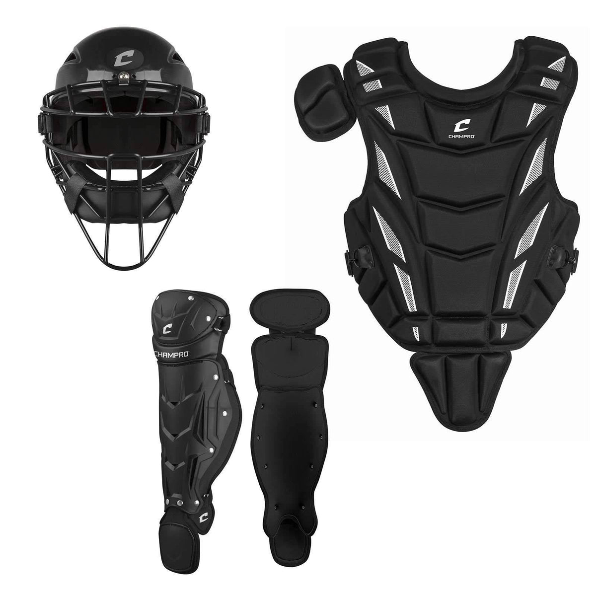 Youth Catchers Set Ages 6-9 Black K141116