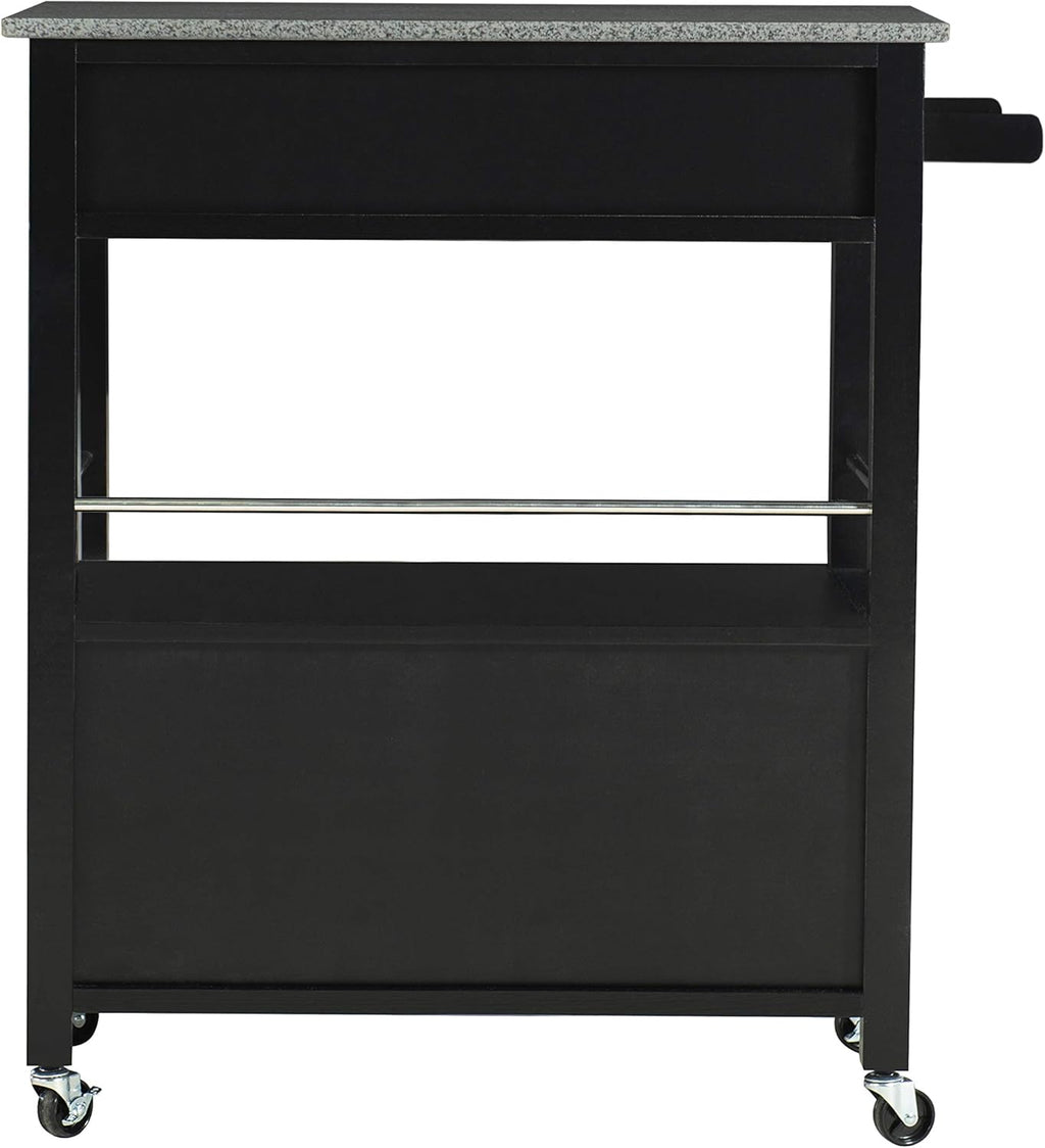 Black Kitchen Cart P808627