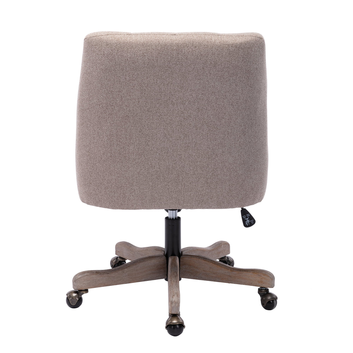 Swivel Home Office Desk Chair with Silver Foot Base O278