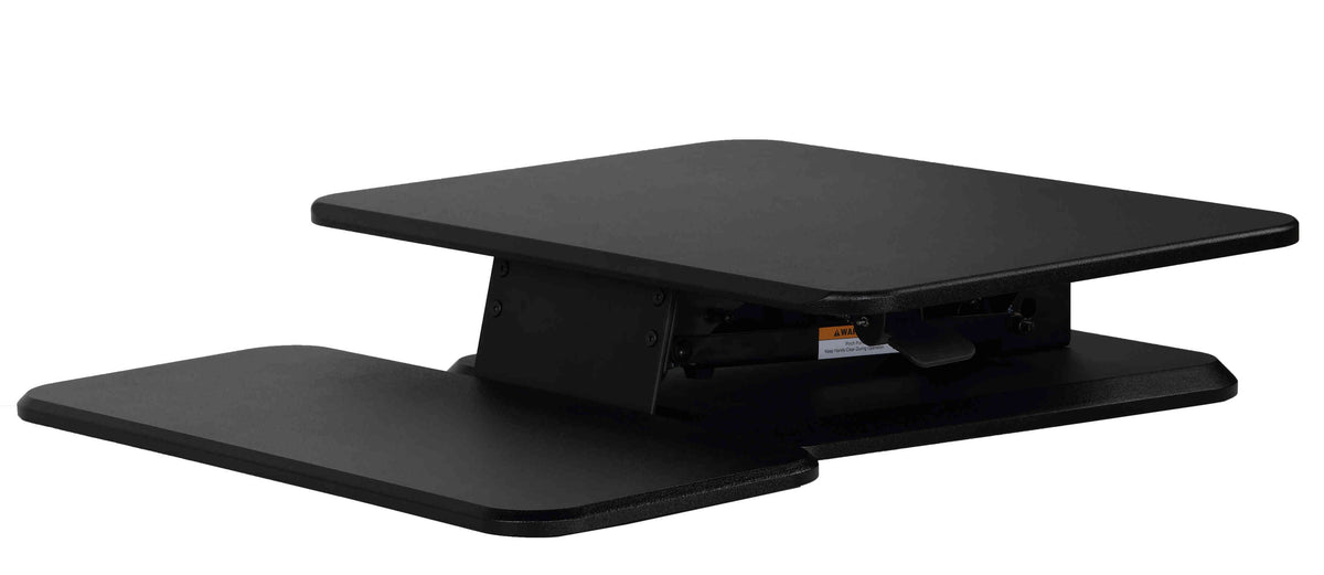 Adjustable Sit to Stand Desktop Monitor Stand, Black E494288