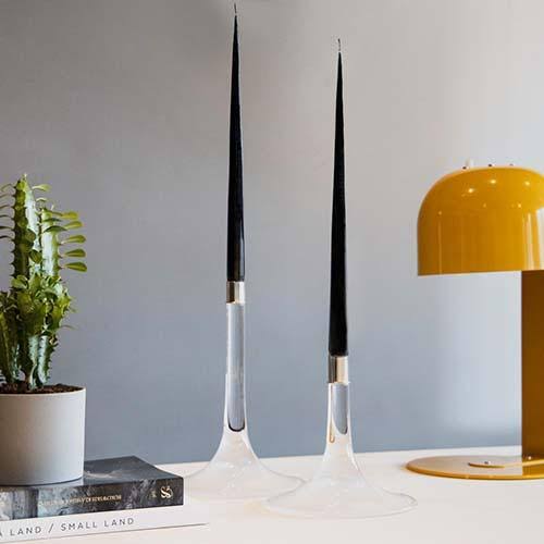 Silver Tall Candlestick R7149