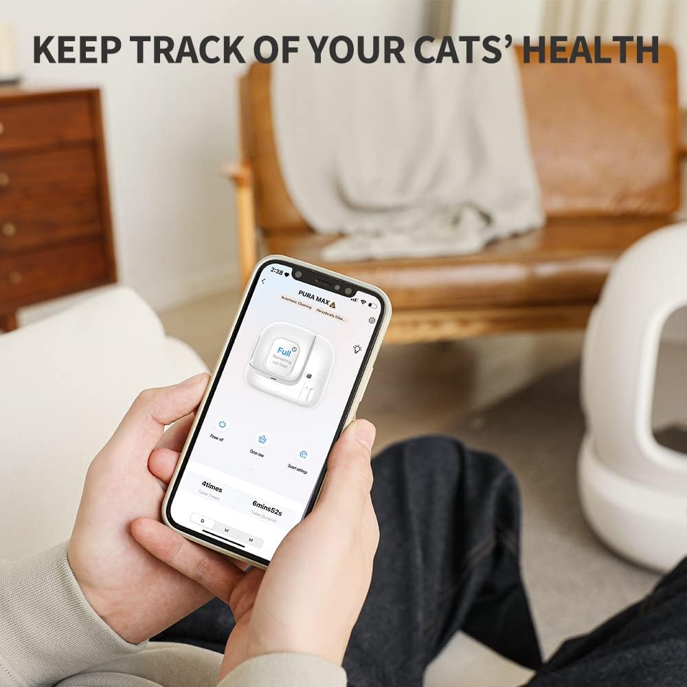 Self-Cleaning Cat Litter Box with Large Capacity H439865