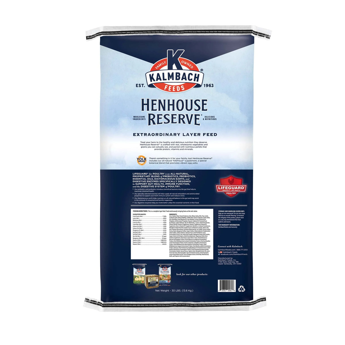 30 lb Whole Grain Layer Feed T272628