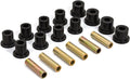 Jeep YJ Wrangler Polyurethane Spring Shackle Bushings Black O41731