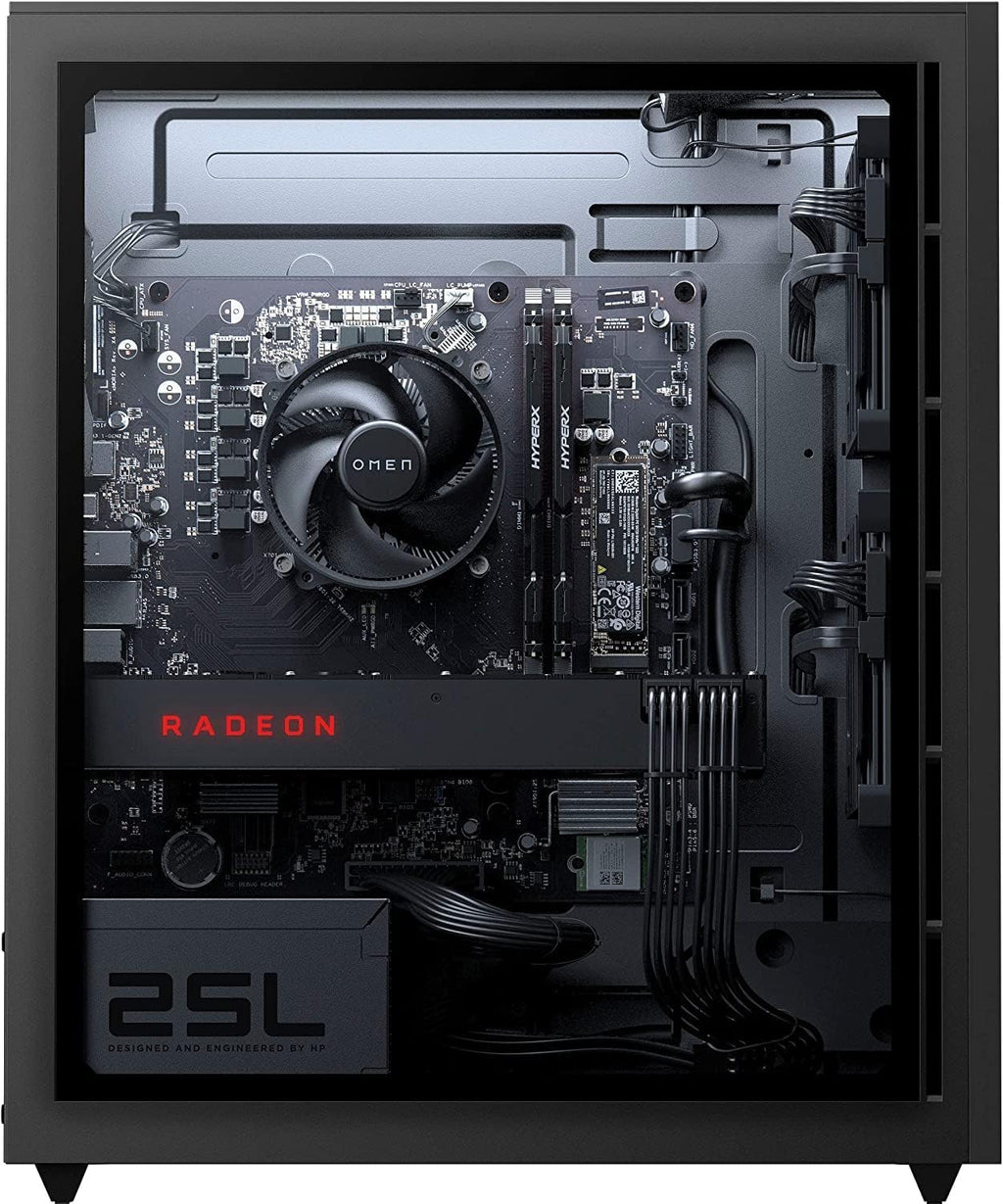 Black Gaming Desktop with AMD Ryzen 5 5600G 16GB RAM 1TB SSD Radeon RX 6600XT Windows 11 Home I9003