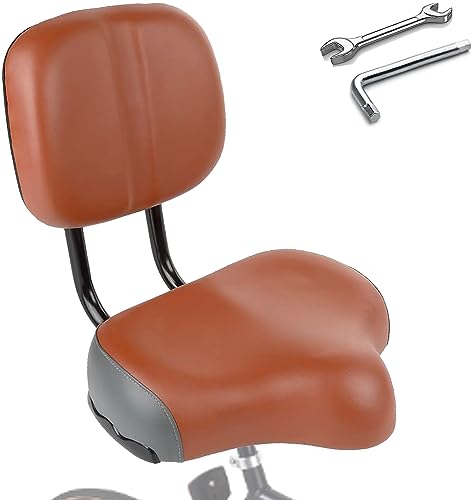 Oversized Bike Saddle with Backrest V326683