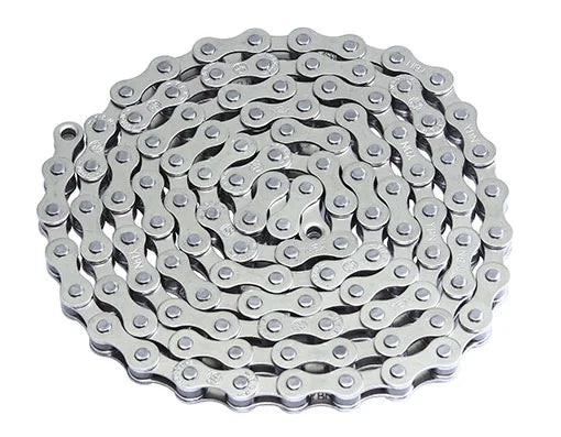 1/2" X1/8 Single Speed Chrome Bicycle Chain T804