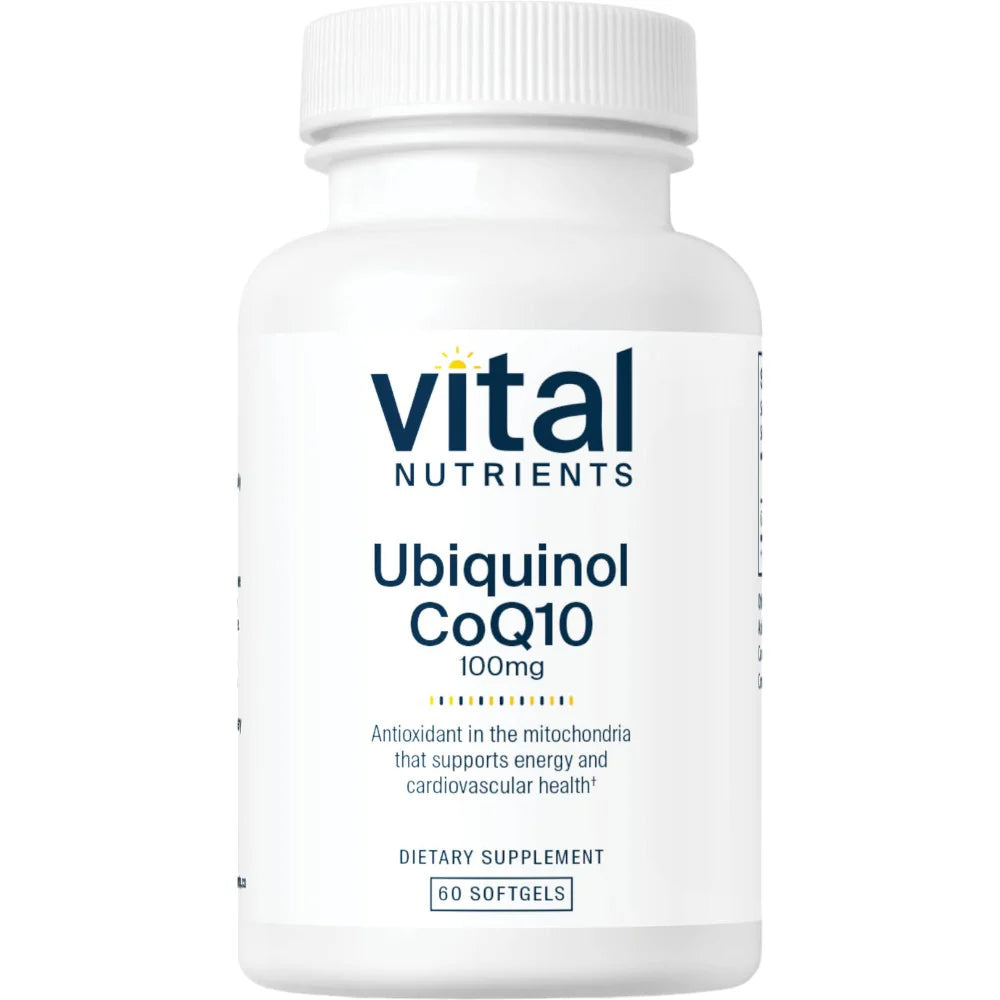 Ubiquinol CoQ10 100 mg 60 gels W32650