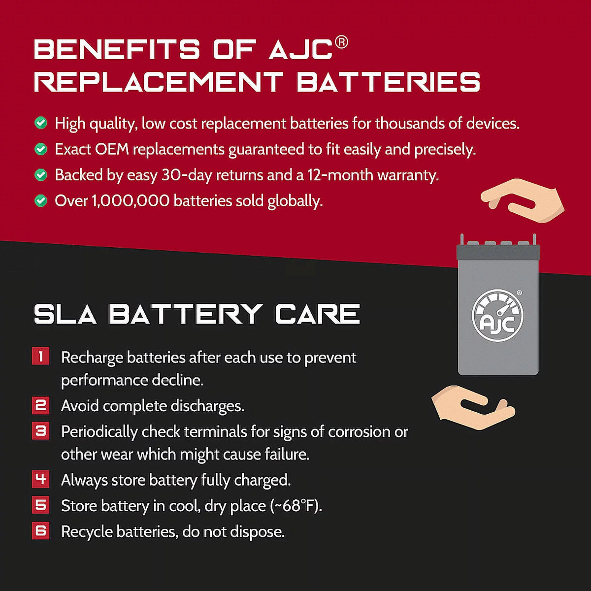 12V 90Ah Deep Cycle Solar Battery Y8518