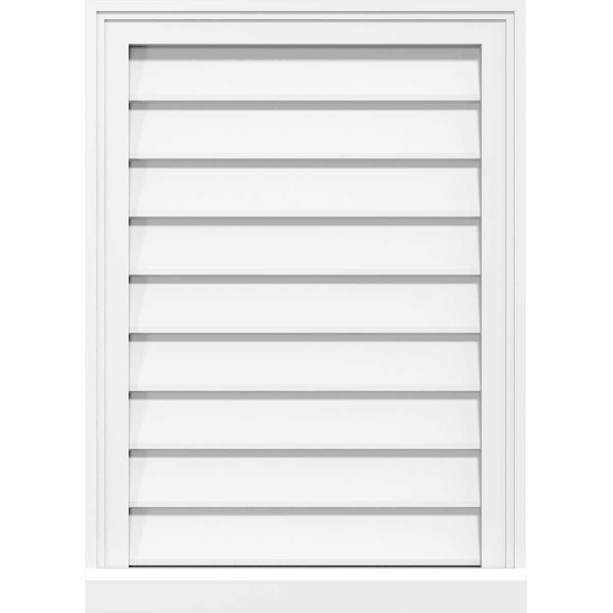 26x22W x 26x22H PVC Gable Vent U2643