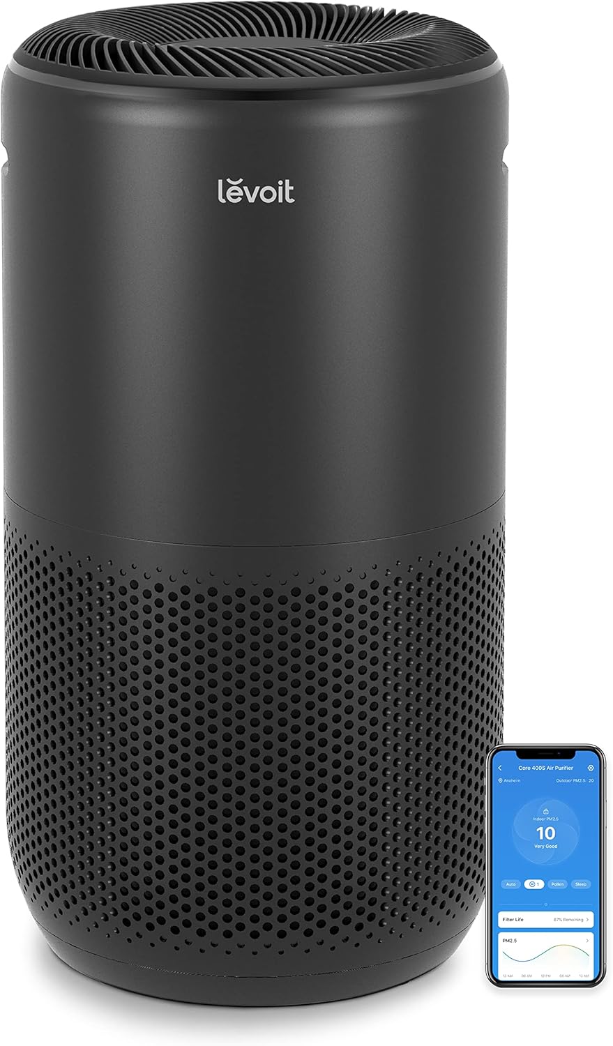 LEVOIT Air Purifier H13 True HEPA Filter White G3695