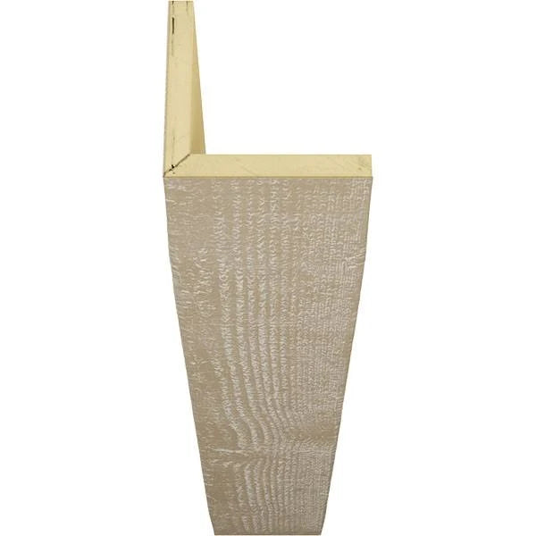 White Rough Sawn Faux Wood Ceiling Beam Y2180