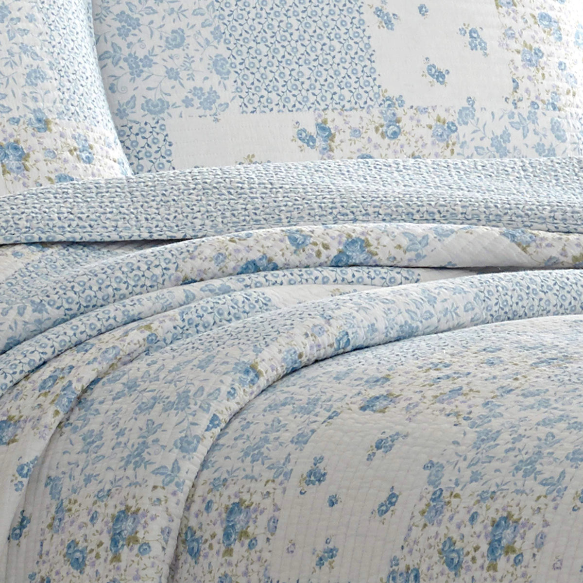 Ultra Soft 3 Piece Full/Queen Quilt Coverlet J304016