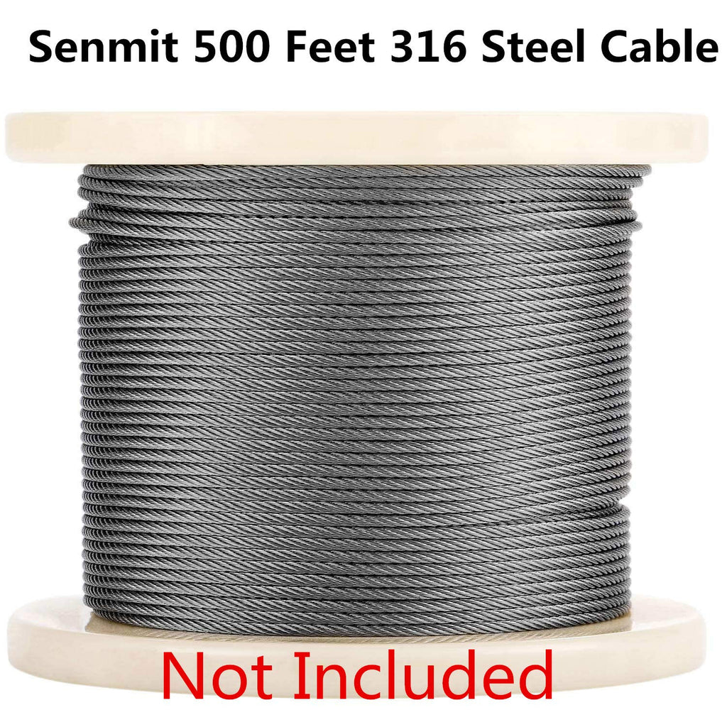 1/8 Cable Railing Hardware Stainless Steel 316 Pack of 2 I51680