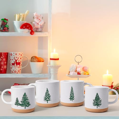 Christmas Mugs Set of 4 12Oz T956